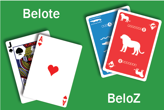 Belote and BeloZ cards